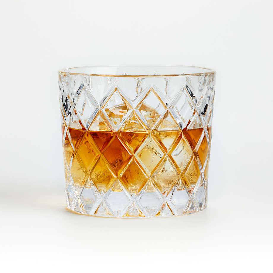 Crate & Barrel - Hatch Rocks Glass - Whiskey/Shot Glass