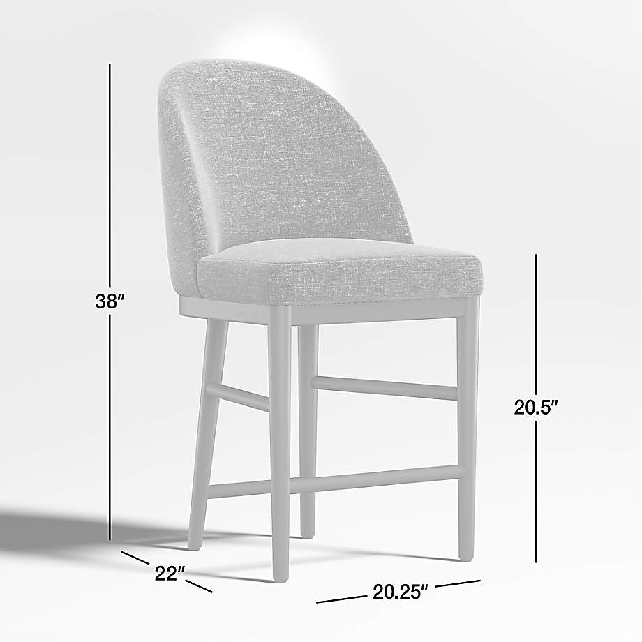 Crate & Barrel - Ana Dining Chair - Counter/Bar Stool
