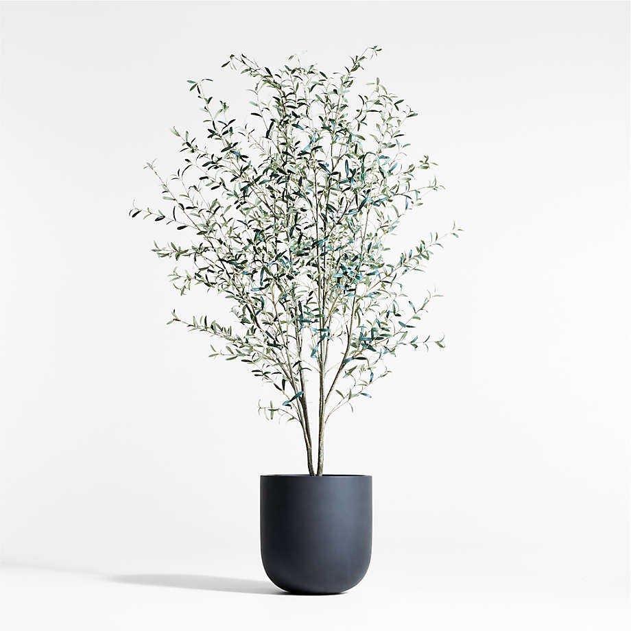 Crate & Barrel - Faux Olive-Tree in Pot - Home & Garden / Decor